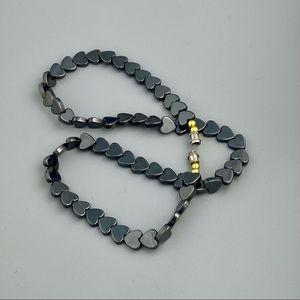 Hematite Heart necklace